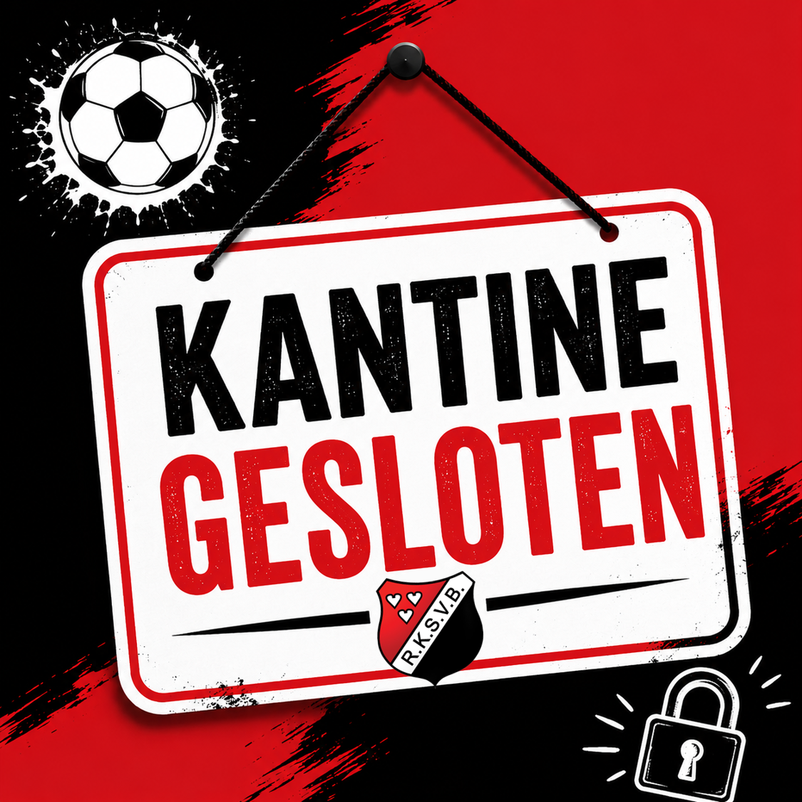 Kantine gesloten op maandag 7 september 🎡